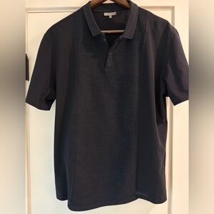 Lanvin Dark Navy Polo Shirt XXL